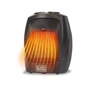 BLACK+DECKER Personal Ceramic Indoor Heater Black