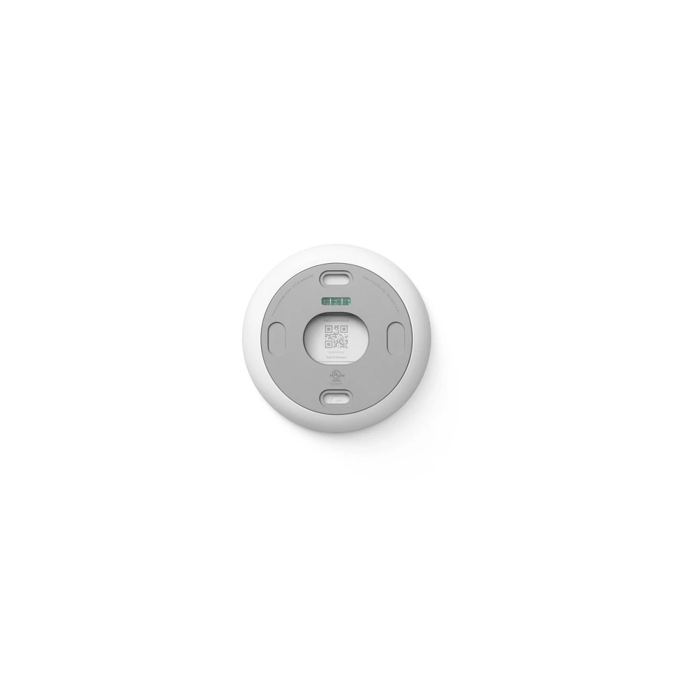 Google Nest Thermostat Cotton Snow: Energy Star Certified, Wi-Fi Enabled, Smartphone App Control, Backlit Display