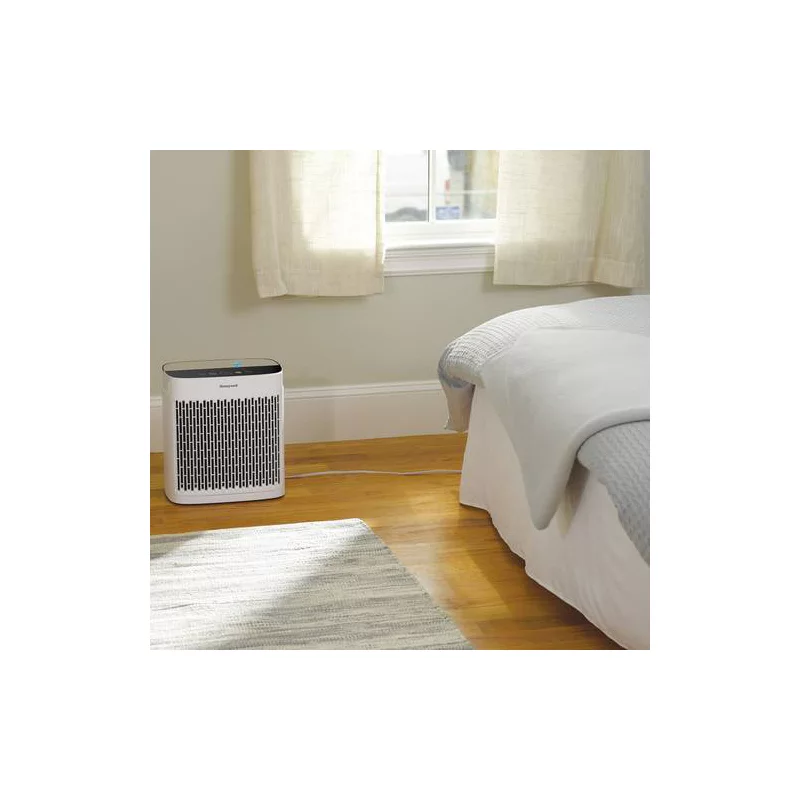 Honeywell Insight 190' Medium-Large Rooms HEPA HPA5100WV1 Air Purifier White: Quiet Fan, Carbon Filter, Energy Star Certified