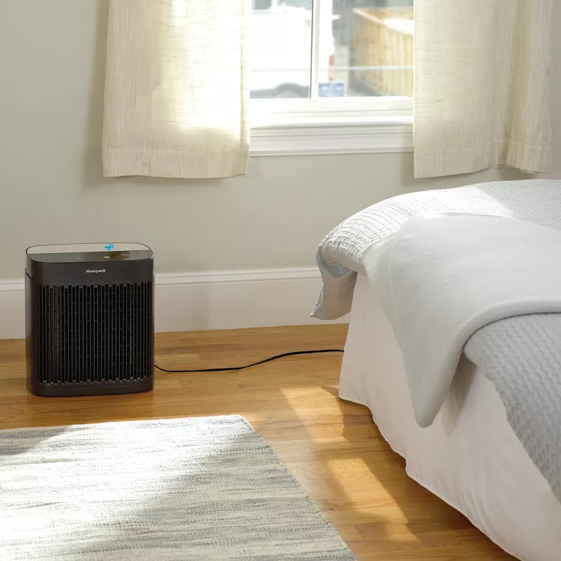 Honeywell Insight HEPA Air Purifier HPA5100B Black: Quiet Operation, 4 Settings, 800-1000 sq. ft. Coverage, 12-Month Filter Life