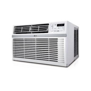 LG Electronics 8,000 BTU 115V Window-Mounted Air Conditioner LW8016ER with Remote Control: Energy Star, 3 Speeds, 300-500 sq. ft.